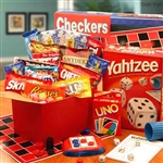 Snack and Games Gift Basket- Large