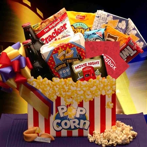 Giftbasket Drop Shipping Movie Night Gift Box