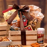 Dad's Favorite Nuts and Snacks Gift Crate