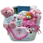 Last Minute Baby Girl Gift Basket
