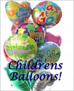 Last Minute Gifts Childrens Balloons - Dozen Mylar
