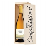 Congratulations Personalized Wine Crate - Wine Choice