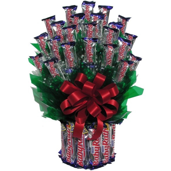Baby Ruth Candy Bouquet | Chocolate Gifts | Arttowngifts.com