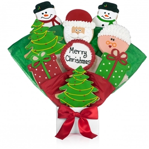 Lady Fortunes Giant Fortune Cookies Christmas Cookie Bouquet