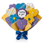 Daisies and Hearts Cookie Bouquet