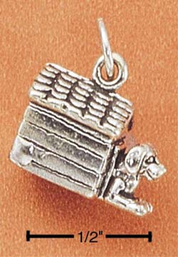 Sterling Silver Jewelry Designs Doghouse Charm