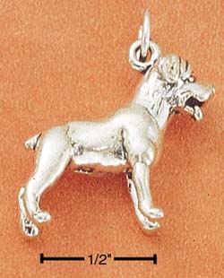 Sterling Silver Jewelry Designs Rottweiler Charm