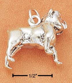 Sterling Silver Jewelry Designs Bulldog Charm
