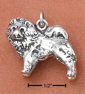 Sterling Silver Jewelry Designs Chow Chow Charm