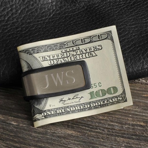 JDS Personalized Gifts Sporty Fit Money Clip Personalized