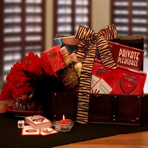Private Pleasures Gift Chest - Play a romantic game of love this Valentine's Day!