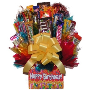 Birthday Candy Bouquet is the perfect way to wish them a happy birthday.