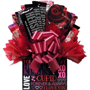 Hugs & Kisses Valentines Box Bouquet is the perfect way to say I love you.