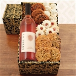 White Zinfandel and Cookies Gift Box