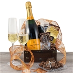 Veuve Clicquot Champagne and Gourmet Truffles and Chocolates Gift