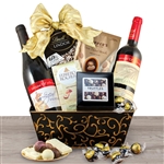 Shiloh Red Wine Duo Kosher Gift Basket