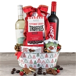 Yuletide Wine Duo Holiday Gift Basket