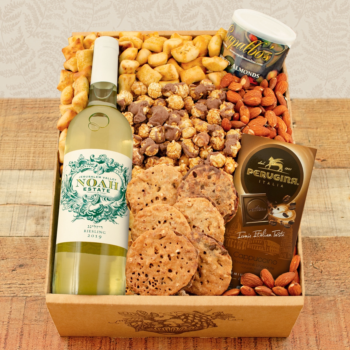 Rosh Hashanah White Wine Gift Box