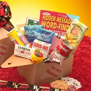 Get Well Soon Care Package - Help them get well sooner with this caring gift!