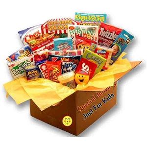 Kids Blast Deluxe Activity Package - Care package brimming with fun gifts and treats for kids