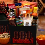 Gift Box with Barbecue Essentials and Treats