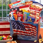 God Bless America Gift Box Md - Stars and Stripes Forever! Yummy!