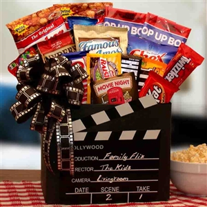 Family Flix Movie Night Gift Box & Redbox Card