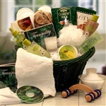 Spa Luxuries Gift Basket - Invigorating Eucalyptus essence that soothes the skin and the senses