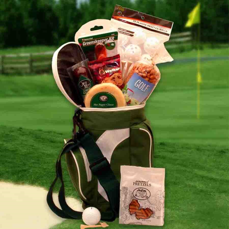 Golfers Ball Bucket Gift Basket