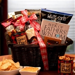 My  Great Dad Gift Basket - Features a Great Dad Mug and Father Themed Book