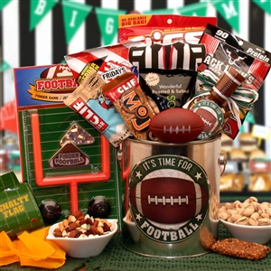 It Is Football Time Gift Pail