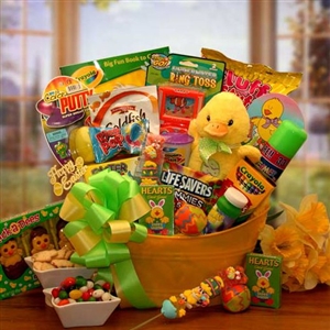 Easter Sunshine Gift Basket for kids