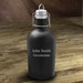 Personalized Two Lines Accented Stainless Steel Black Matte Beer Growler