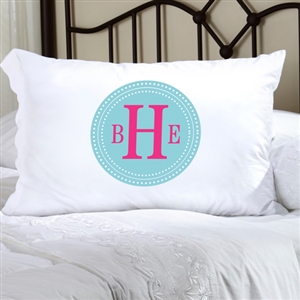 Personalized Chic Circles Pillow Cases