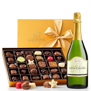 Chateau Montmore Champagne and Godiva Collection