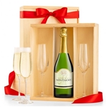 Chateau Montmore Champagne Toasting Crate
