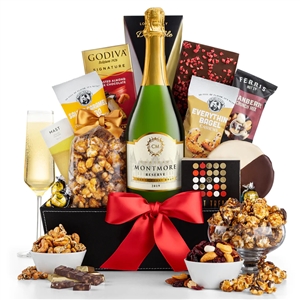 Chateau Montmore Champagne and Gourmet Basket