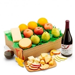 Red Wine, Fruit and Cheese Gift Box