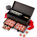 Personalized Romantic Red Wine and Truffles