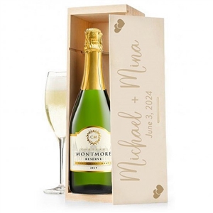 Chateau Montmore Personalized Anniversary Crate