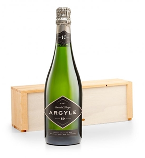 Argyle 2008 Vintage Sparkling Wine in a Wooden Crate