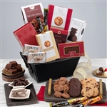 Gift Basket for Father's Day with all chocolate goodies