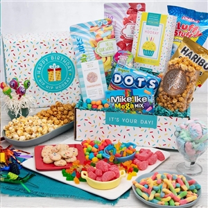 Deluxe Happy Birthday Candy Gift Box