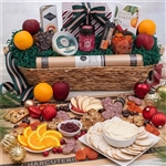 Happy Holidays Charcuterie Gift Basket