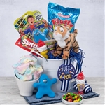 Just For Kids Plush Tiger and Treats Gift Bucket