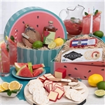 Watermelon Mixer Cheese and Crackers Gift