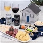 House Warming Wine and Cheese Gift Basket
