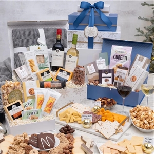 Wine and Gourmet Foods Winter Wishes Gift