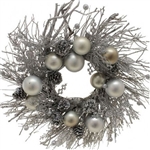 Silver Glitz Wreath