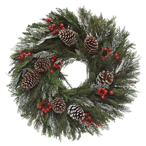 Alpine Chalet Wreath